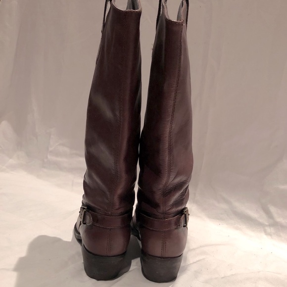 Via Uno Western Style Leather Boots - Picture 5 of 8